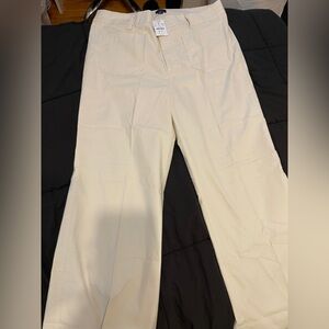 J.Crew Lizzie high-rise patch-pocket wide-leg pant